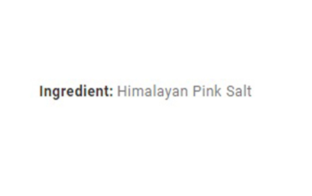 Artisan Palate All Natural Himalayan Pink Salt   Bottle  150 grams